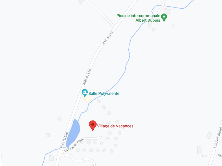 Plan Google Village vacances de Gardes-le-Pontaroux